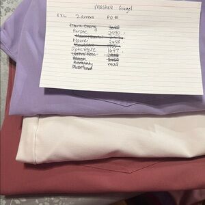 Figs Women's Scrubs in multiple core and limited edition colors. XXL or XXLT